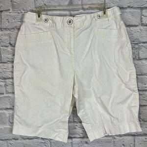 CATO White Shorts Size 14